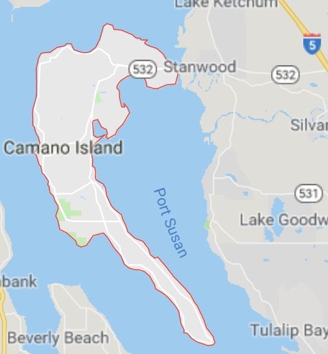 Autotripi eri: Stanwood ja Camano saar
